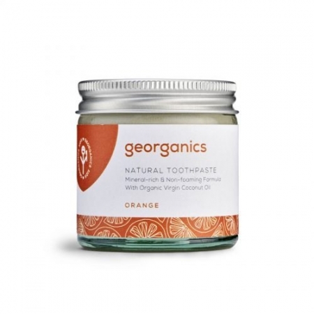 Georganics Mineralna pasta do zębów w słoiku Orange 60ml